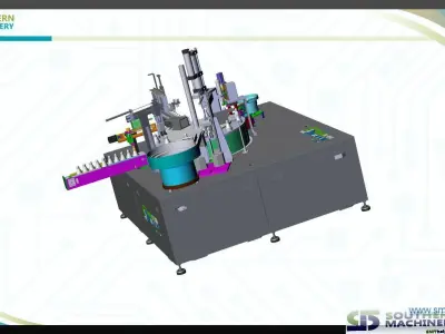 USD50K can build one LED Bulb production assembly line 3D model