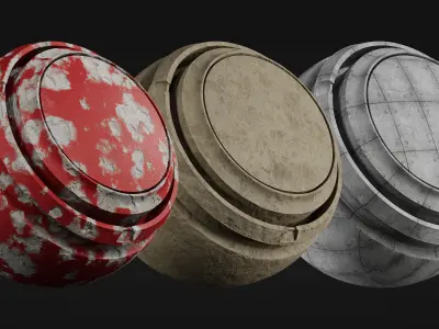 Urban Environment Smart Materials Substance Painter  3D model