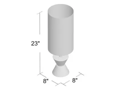 Costello Table Lamp Free 3D model