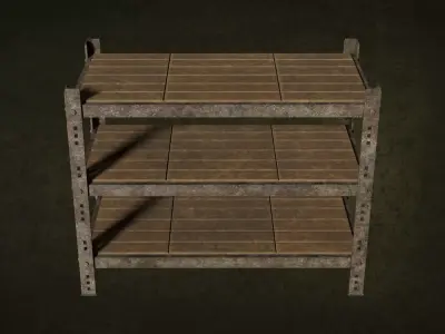 Rack Metals Series ContainerKeepItems G4 N10-12 3D model