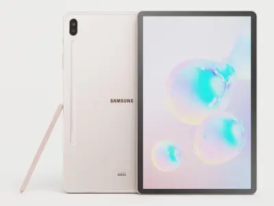 Samsung Galaxy Tab S6 3D model