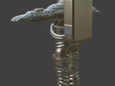 Spacesuit Astronaut EVA Suit 3D Model High Detail PBR 3D model