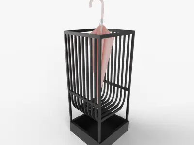 Umbrella Holders collection 3D model