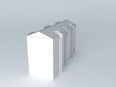 Riga Brivibas street Free 3D model