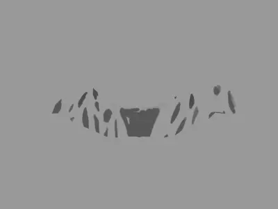 the braniac Low-poly 3D model