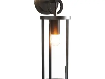 Lucande Emmeline outdoor wall lamp 3D model