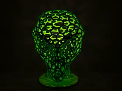 alien halloween 3D print model