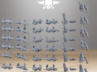 Vaskar Infantry Builder Kit  3D print model