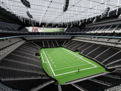 Allegiant Stadium 3D model