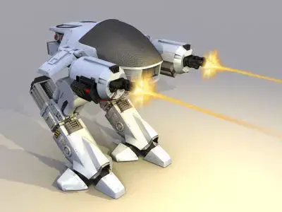 ED 209 Enforcement Droid 3D model