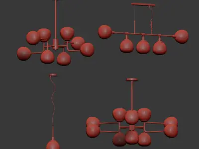 Maytoni Eric Celing Light Set 3D model