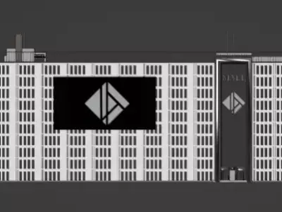 Mall big 3D model