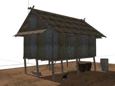 Creative Design-Holiday Cabin-0158 3D model