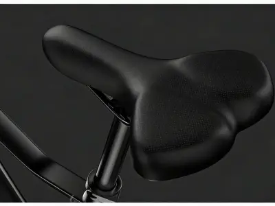 Electrically assisted bicycle 3D model