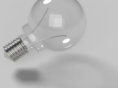 Bulb light 3D model