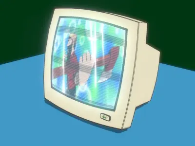 For Anime in Blender - Screen Tools 3D model