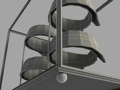 Restoration Hardware EDWARDIAN TAILOR COLLARS 3D model