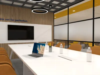 Modern Conference Room 10 pax 3D model