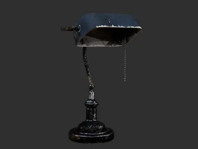 light fixture Lamp Vintage Low-poly 3D model