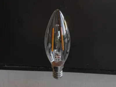 Candle Light Bulb 3D model order