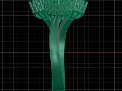 Jewelry ring 160 Free 3D print model