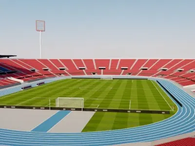 Estadio Nacional de Chile 3D model