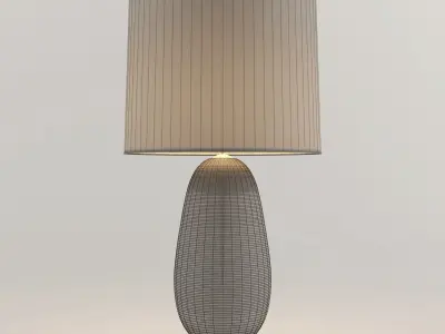 Porta Romana Coffee Bean Table Lamp 3D model
