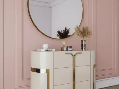 Neo Classic Consol 3D model