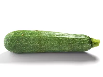 Zucchini  Courgette - Photorealistic  Scan Low-poly 3D model
