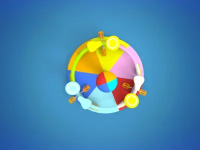 Playground for kids 3D model buy