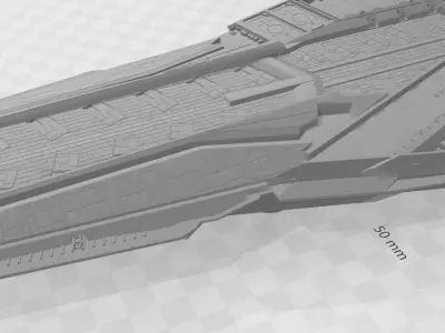 COD Infinite Warfare UNSA Retribution 3D print model
