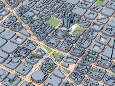 Basilica de la Sagrada Familia Spain 3D model