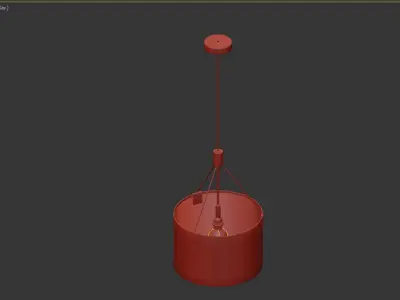 POTOSI Suspension lamp 3D model