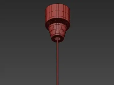 AIXLIGHT pendant lamp with four lights 3D model