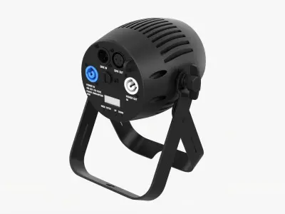 Compact LED light spot 3D model