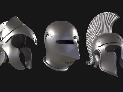 13 Helmet 3D model