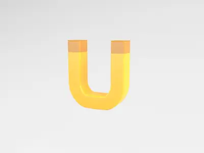 Magnet v1 003 Low-poly 3D model