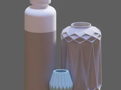 Scandinavian set 004  3D model