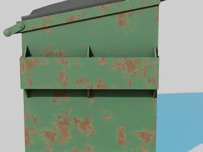 Garbage Dumpster 3D model