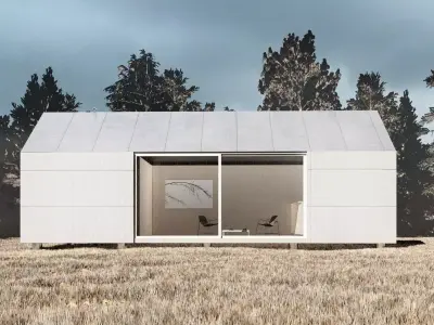 Modern Vacation House Unit 3D model