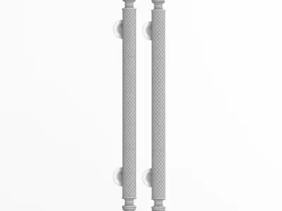 Classic door handle 3D model