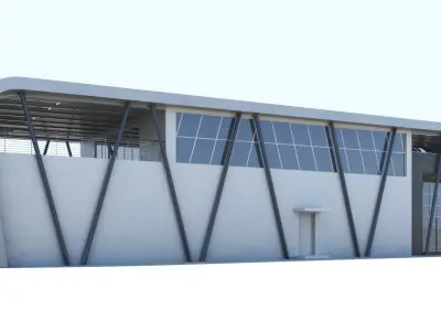 Modern Building  3D model