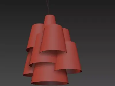 Bucket Lamp Free 3D model