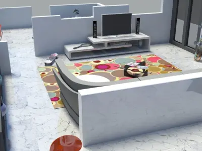 Apartment  Interior  3D model