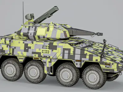  Skyranger 30 Air Defence Tower System Exhibition Camo PBR 