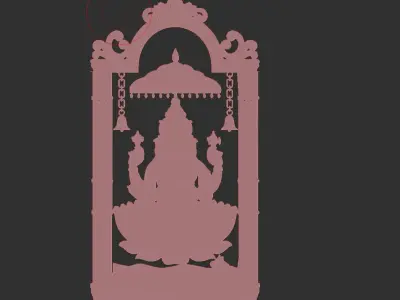 Ganesh model CNC design 3D print model