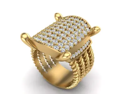 Jewelry ring 359 3D print model