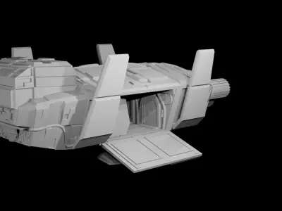 Cargo Ship 3D print model