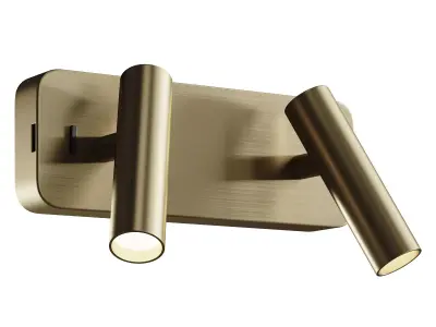 Enna Twin LED Wall Sconce 3D model