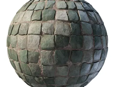 Mrf Pavement Set38 Low-poly 3D model